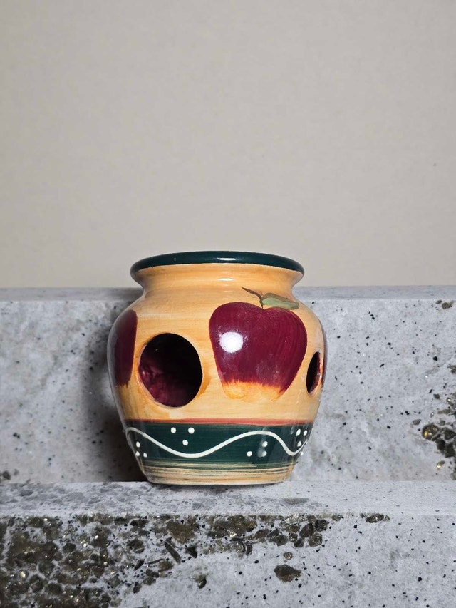 Ceramic Apple Oil Warmer - photo 3
