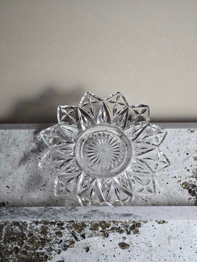 Crystal Star Shaped Dish - photo 3