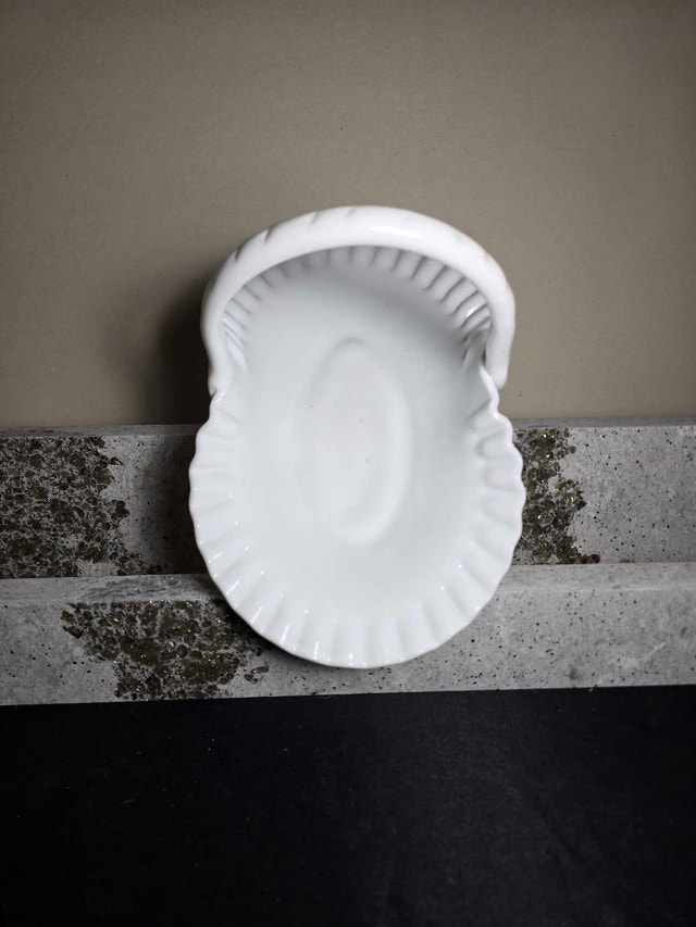 Fenton Milk Glass Hobnail Basket - photo 5