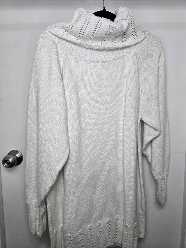 White Turtleneck Sweater - photo 5