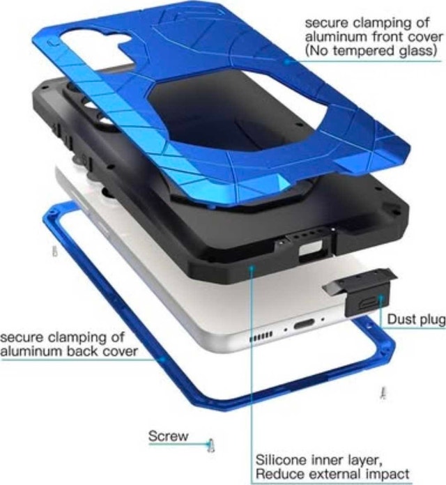 Samsung Galaxy S23 FE Metal Armor Case - photo 3