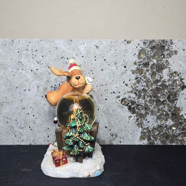Mini moose water globe - photo 4