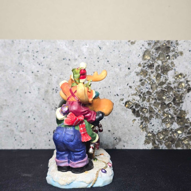 Mini moose water globe - photo 5