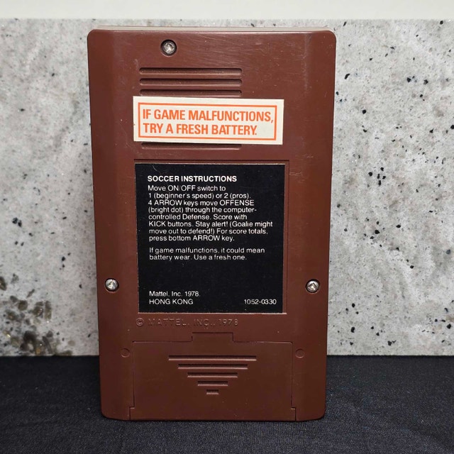 Mattel Electronics Soccer - photo 3