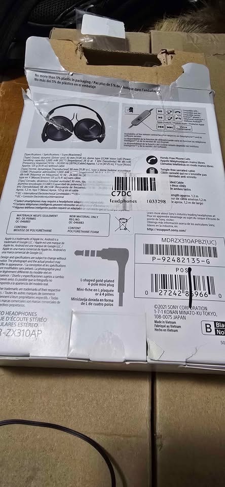 Sony MDR-ZX310AP Headphones - photo 5