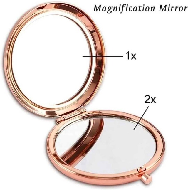 Rose Gold Compact Mirror - photo 4