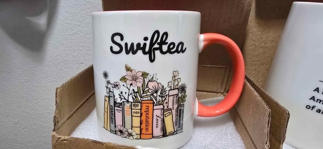 Taylor Swift Themed Ceramic Mug