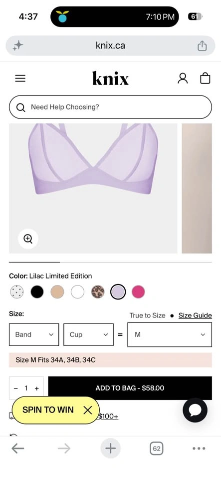 Knix Deep V Lace Bralette - photo 3