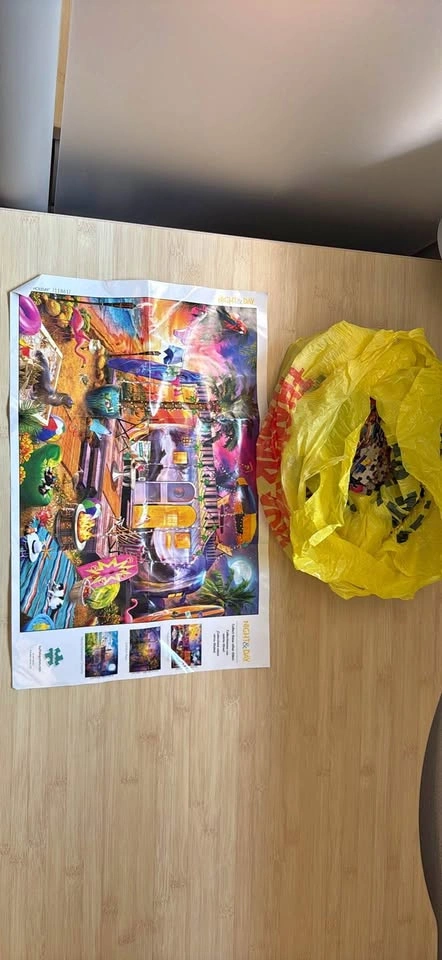 Buffalo Games Night & Day Holiday Jigsaw Puzzle