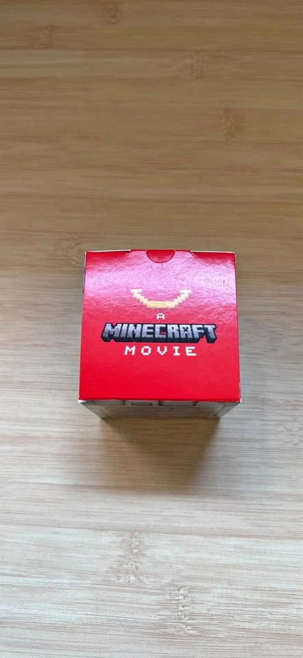 McDonald's A Minecraft Movie Happy Meal Toy - Stone Block & Garr