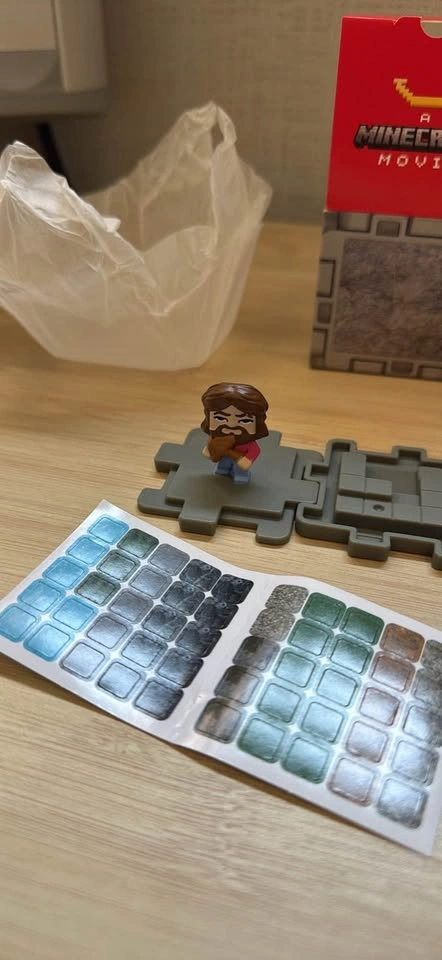 McDonald's A Minecraft Movie Happy Meal Toy - Stone Block & Garr - photo 4