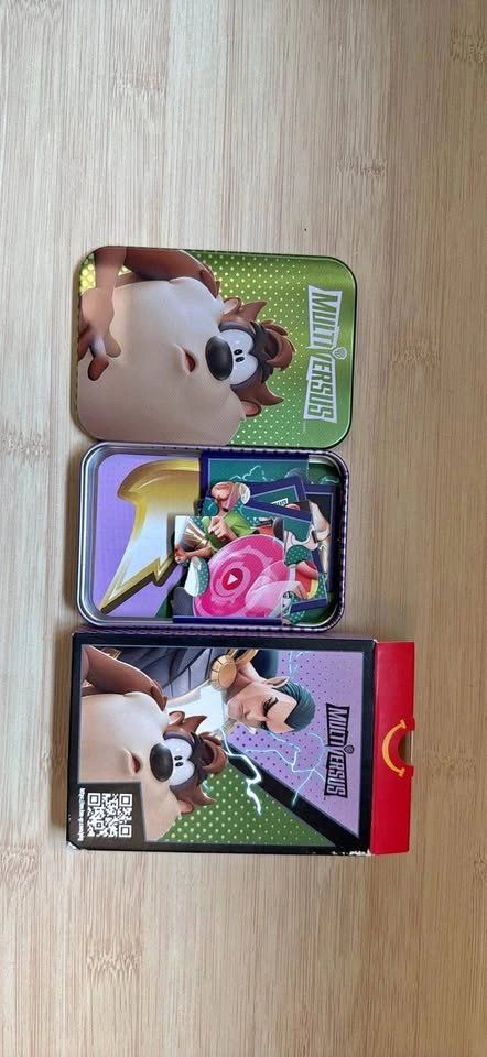 McDonald's MultiVersus Happy Meal Toy Taz Tin and Puzzle