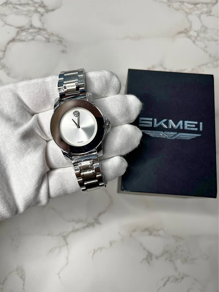 Unisex watch Skmei in silver-tone (new)