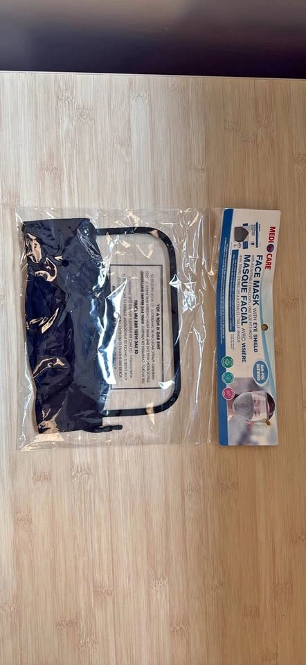 Medi Care Face Mask with Eye Shield