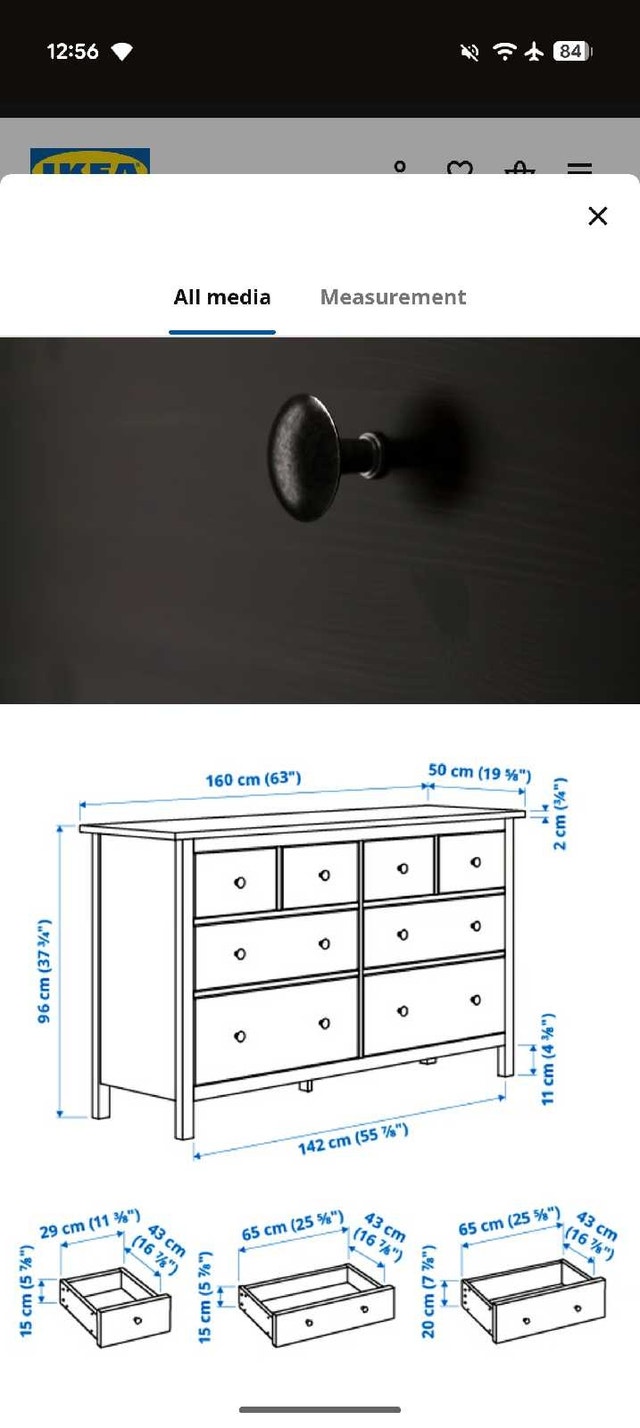IKEA full / double bedroom set - photo 3
