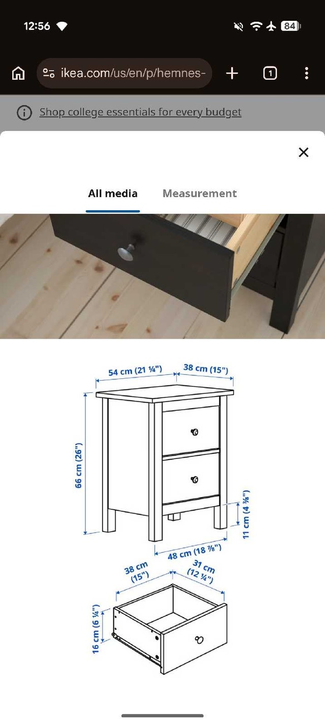 IKEA full / double bedroom set - photo 5