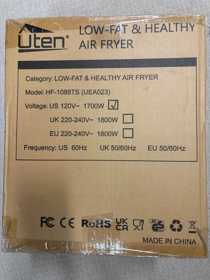 Uten HF-1088TS 6.9QT Air Fryer - photo 2