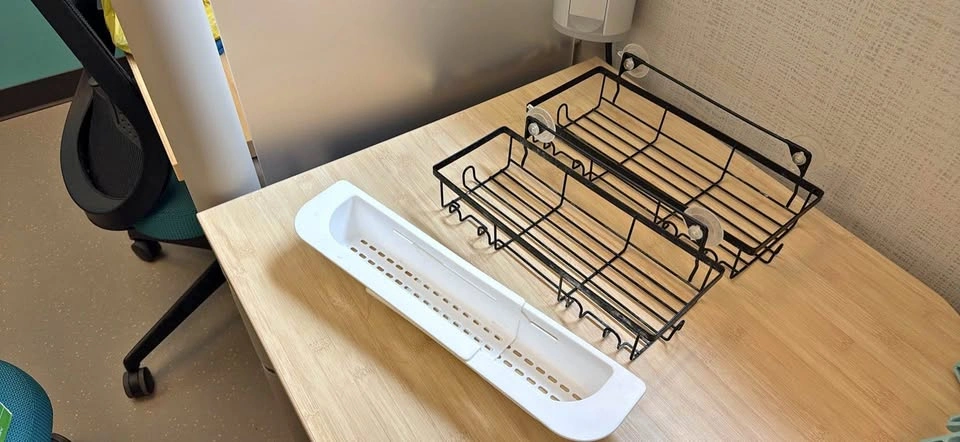Shower Caddy and Sink Organizer Set
