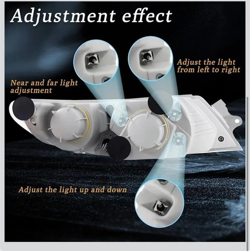 Seassauto Headlight Assembly Pair for International Durastar - photo 3