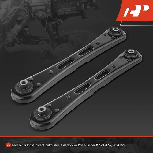 A-Premium 2x Rear Lower Control Arm Set for Ford Mustang - photo 2