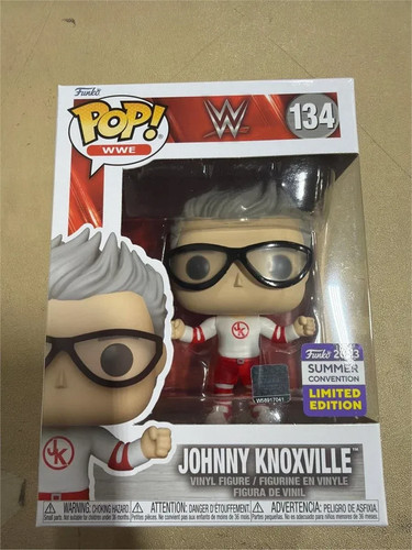 Funko Pop WWE Johnny Knoxville #134 2023 SDCC Exclusive - photo 2