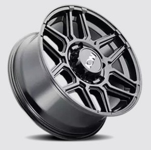 ION Alloy 146 Gloss Black Wheel 20x9 8x165.1 0mm Offset - photo 2