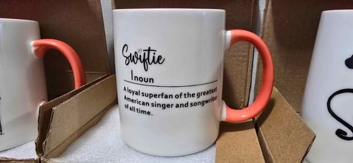 Amazon 3PK 11oz Taylor Swift Coffee Merch Mugs SwifTea - photo 5