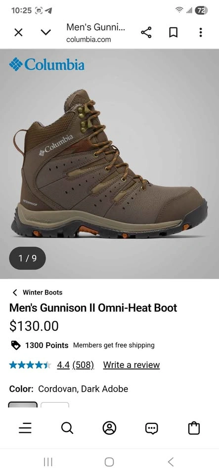 Columbia Gunison II Omni-Heat - photo 2