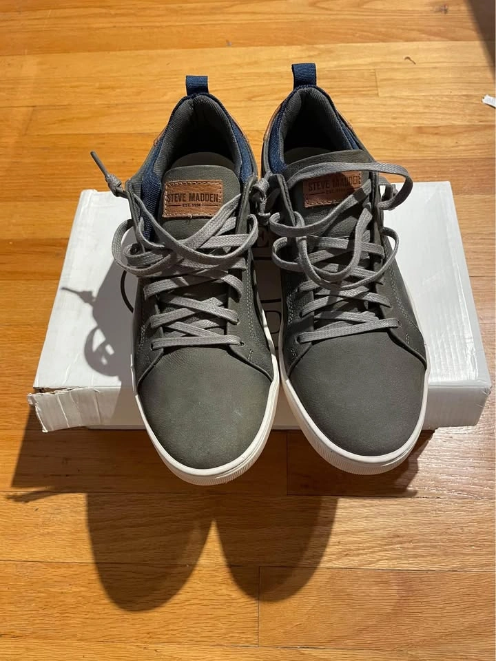 Steve Madden Layton Grey Nubuck US 8