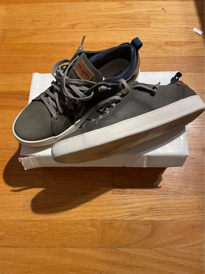 Steve Madden Layton Grey Nubuck US 8 - photo 2