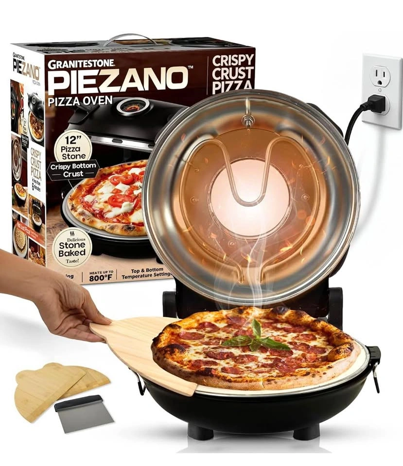 PIEZANO Crispy Crust Pizza Oven by Granitestone