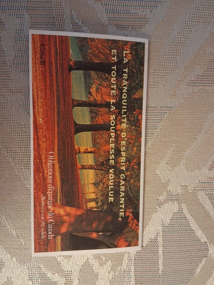 Vintage 1997 Canada Savings paper memorabilia/Collectible - photo 3
