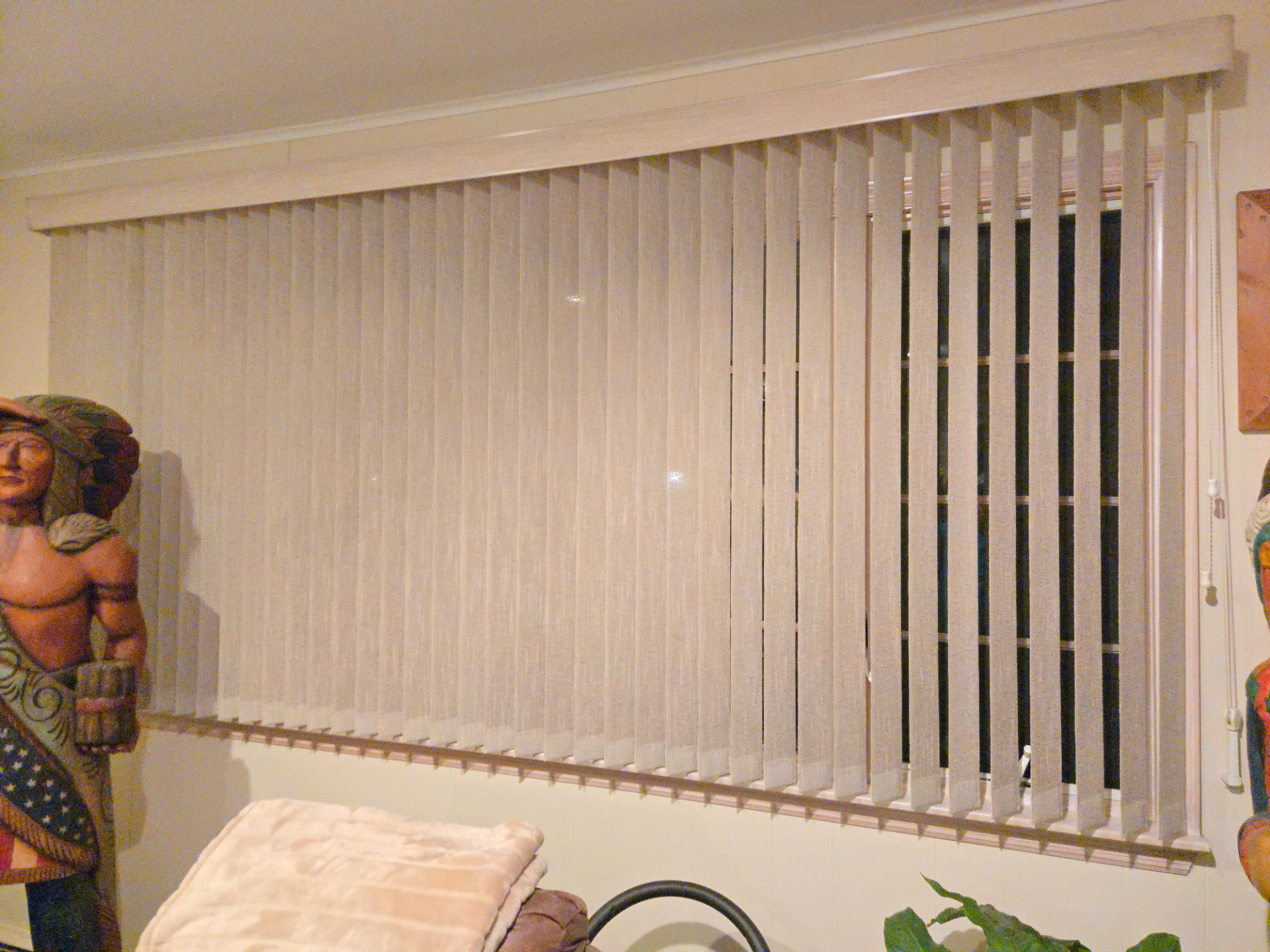 Vertical Window Blinds Beige Large - photo 3
