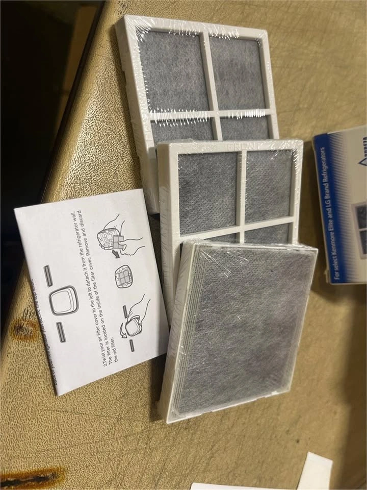 New 3pk Refrigerator Air Filter Replacements for LG LT120F - photo 4