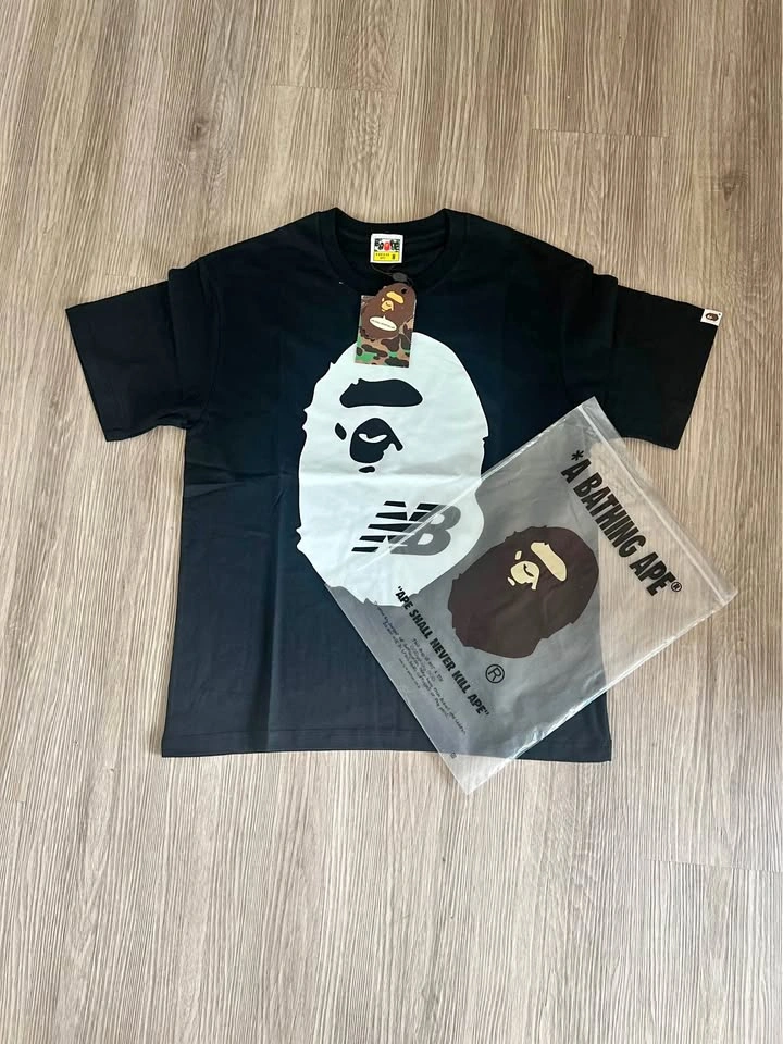 BAPE x New Balance Big Ape Head T-Shirt Size M