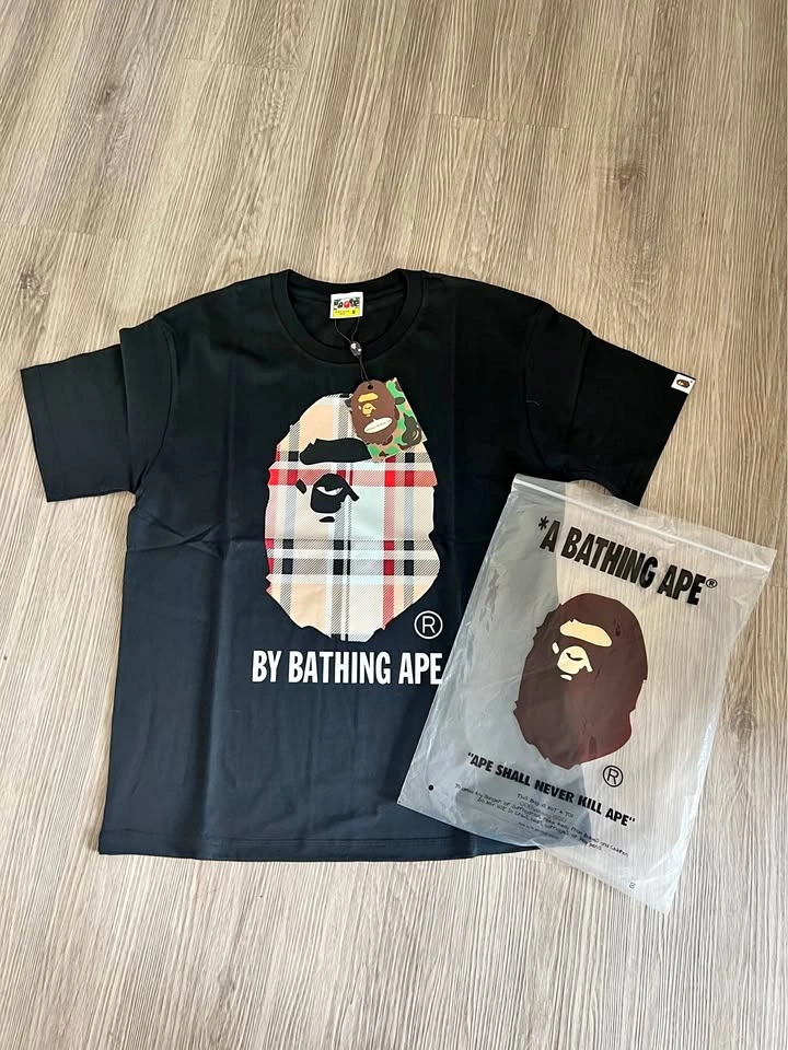 Bape burbary Ape Head T-Shirt