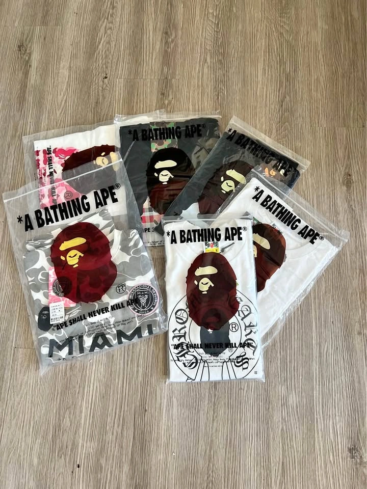 A Bathing Ape (BAPE) Graphic T-Shirts