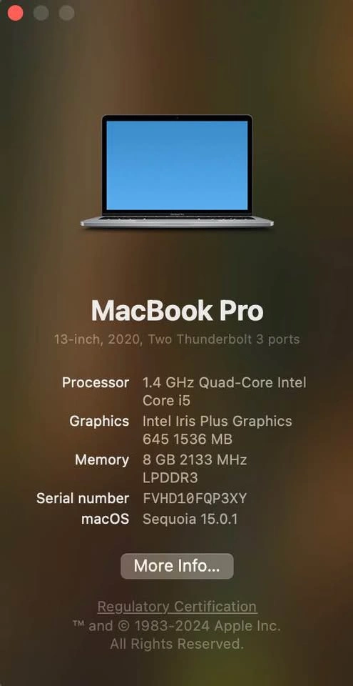 MacBook Pro 13-inch (2020) – Excellent Condition - photo 4