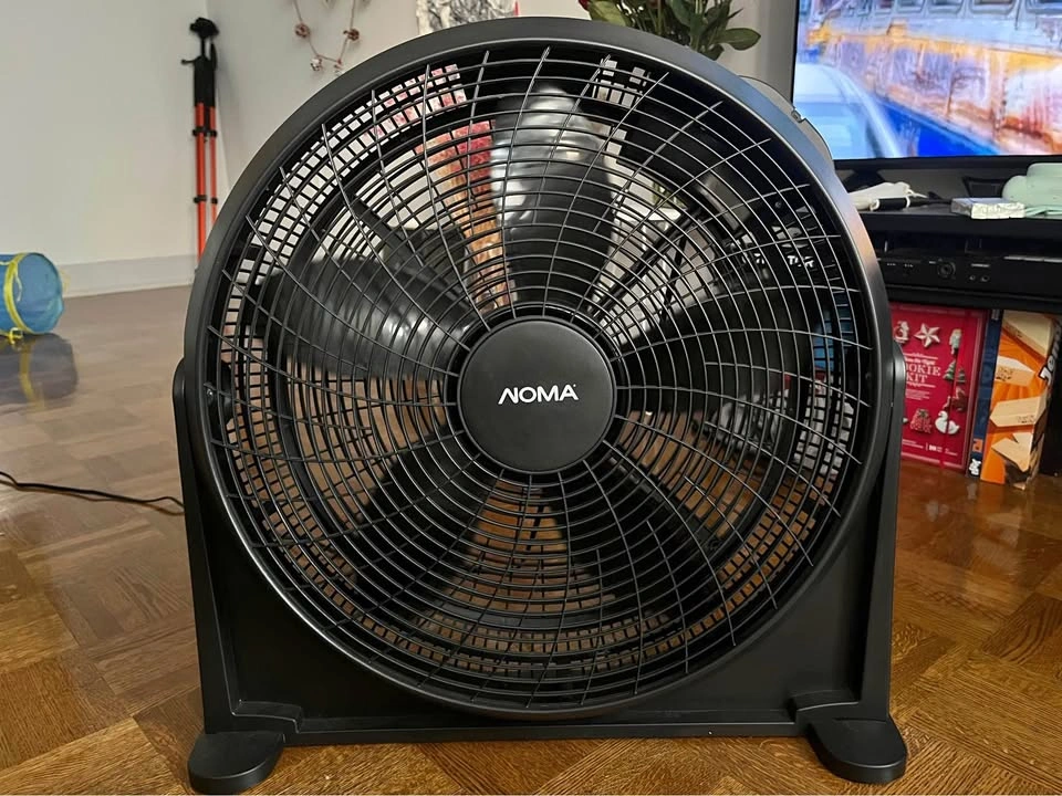 NOMA 20” 5-Blade Floor Fan – Powerful Air Circulator