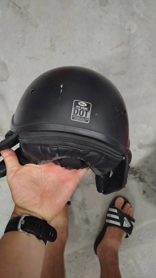 Bell Pit Boss Motorcycle Helmet - photo 2