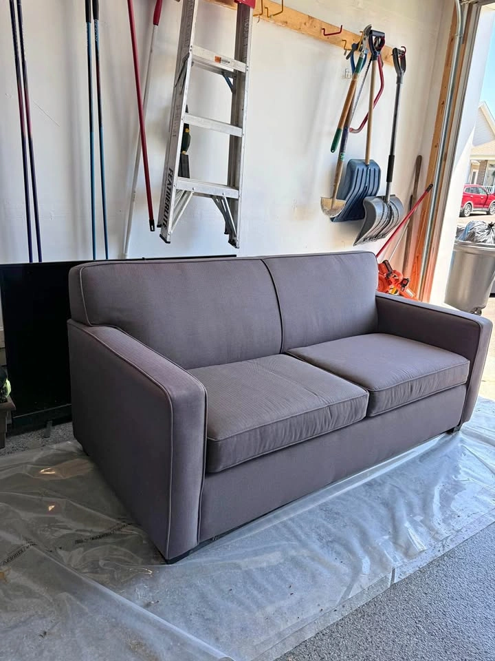Grey Modern Sleeper Sofa