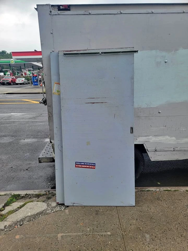 Smooth Metal Door Slab (Galvanized Steel / Interior or Exterior)
