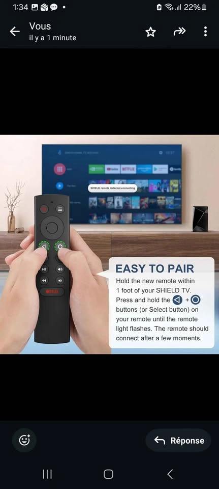 Nvidia shield remote - photo 2