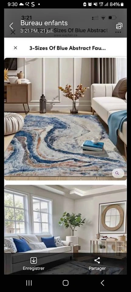 Modern Area Rug 5 x 7 ft – Multiple Colors Available