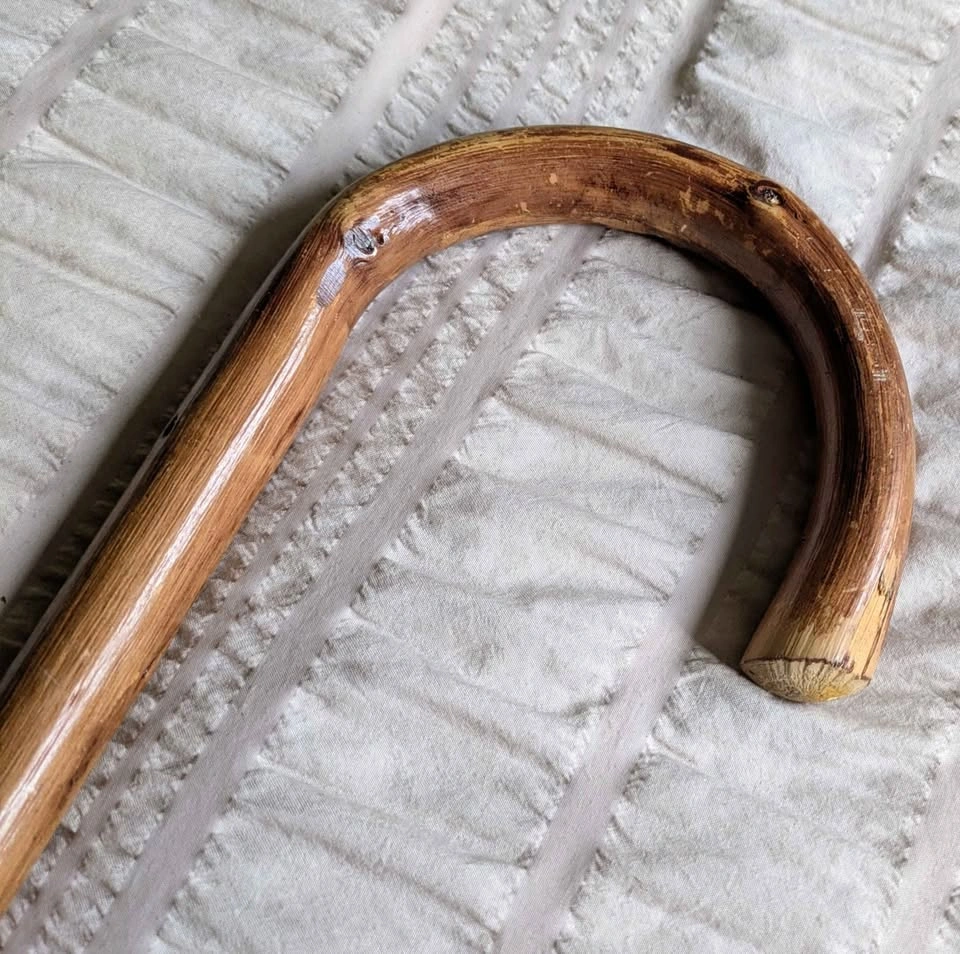 Handcrafted Wooden Walking Cane - photo 2