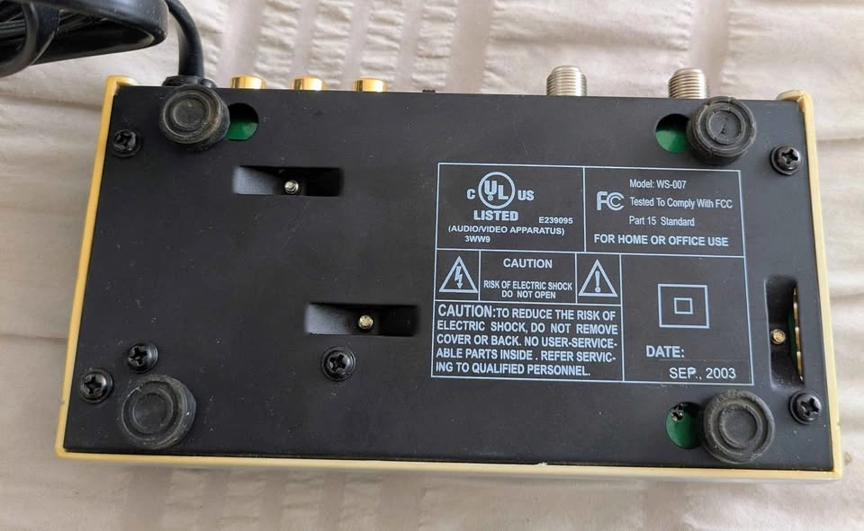 Audio Video RF Modulator WS-007 - photo 2