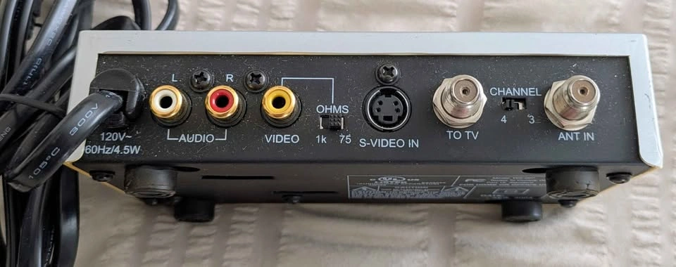 Audio Video RF Modulator WS-007 - photo 3