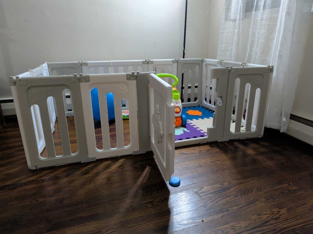 14-Piece Foldable Playpen for Toddlers - photo 4