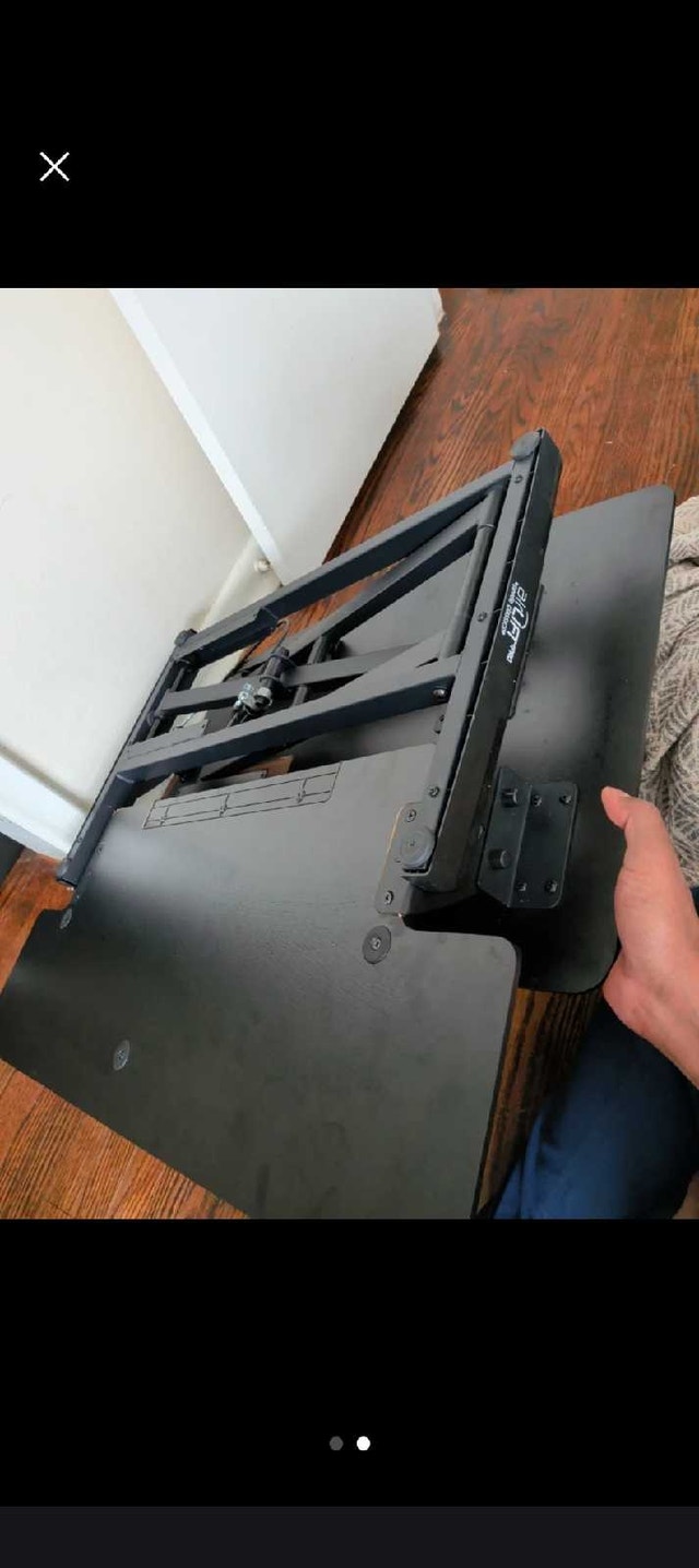 Black Standing Desk Converter - photo 2
