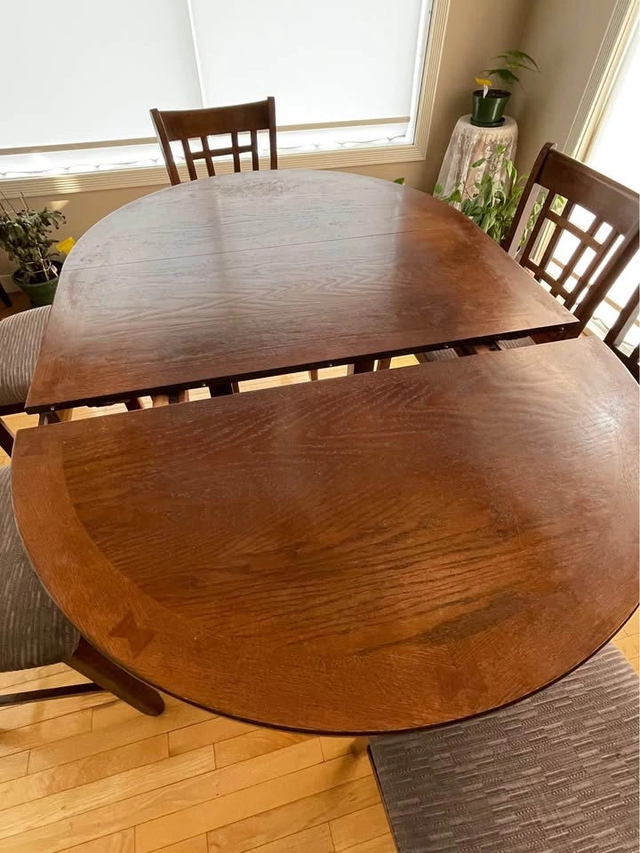 Counter Height Dining Table +6 Chairs - photo 4
